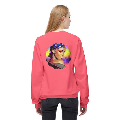 Gypsy Girl Unisex Softstyle Fleece Crewneck Sweatshirt