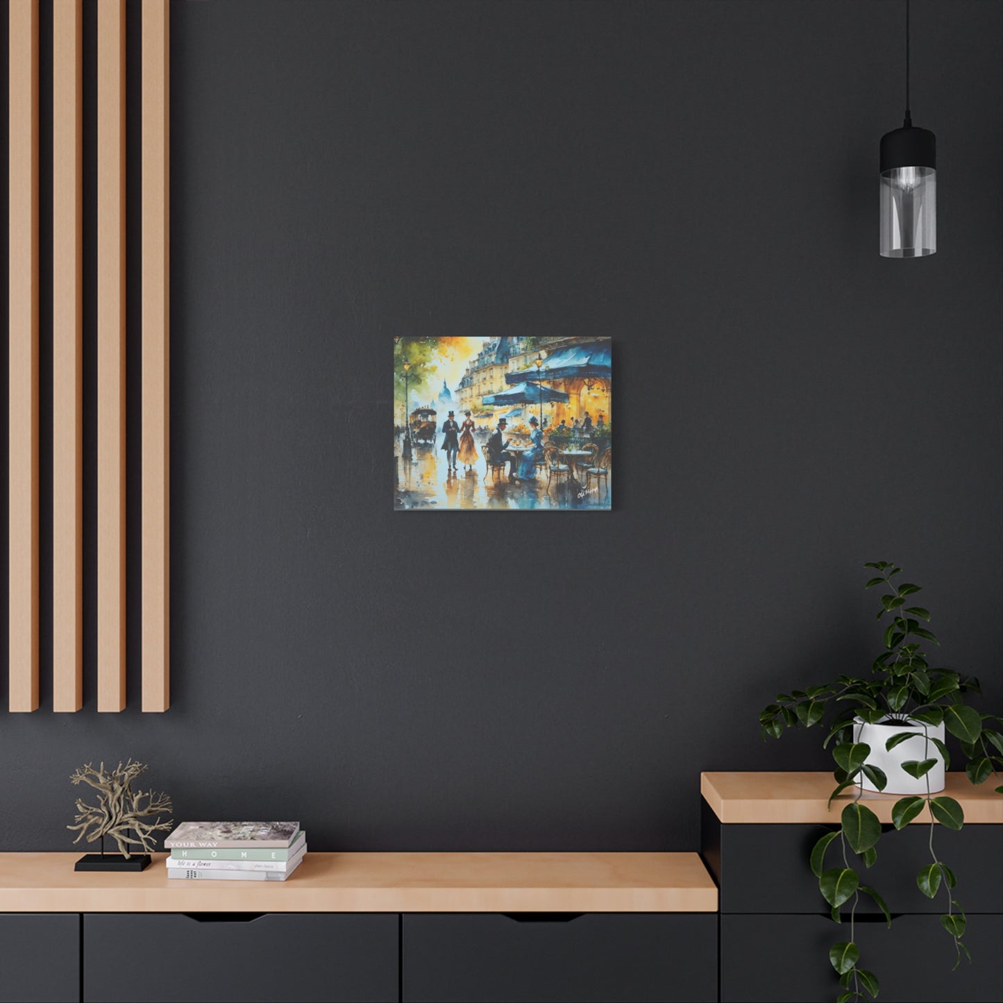 Champagne in Paris Canvas Art