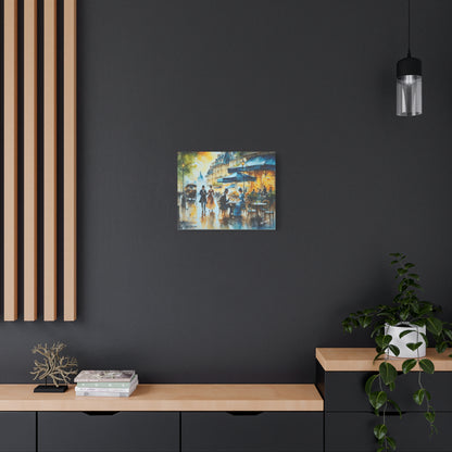 Champagne in Paris Canvas Art