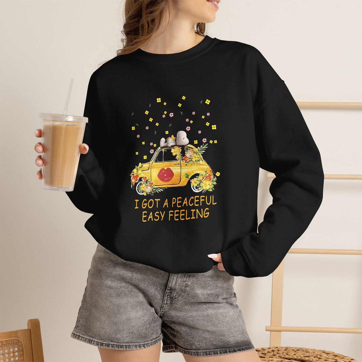 I've Got a Peaceful Easy Feeling Unisex Crewneck Sweatshirt