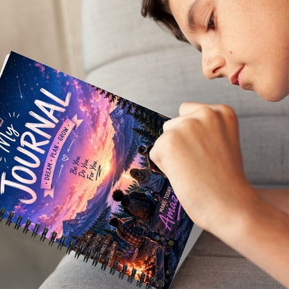 Spiral Notebook Teen Journal