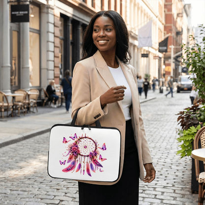Laptop Bag dream catcher with Handle and shoulder strap