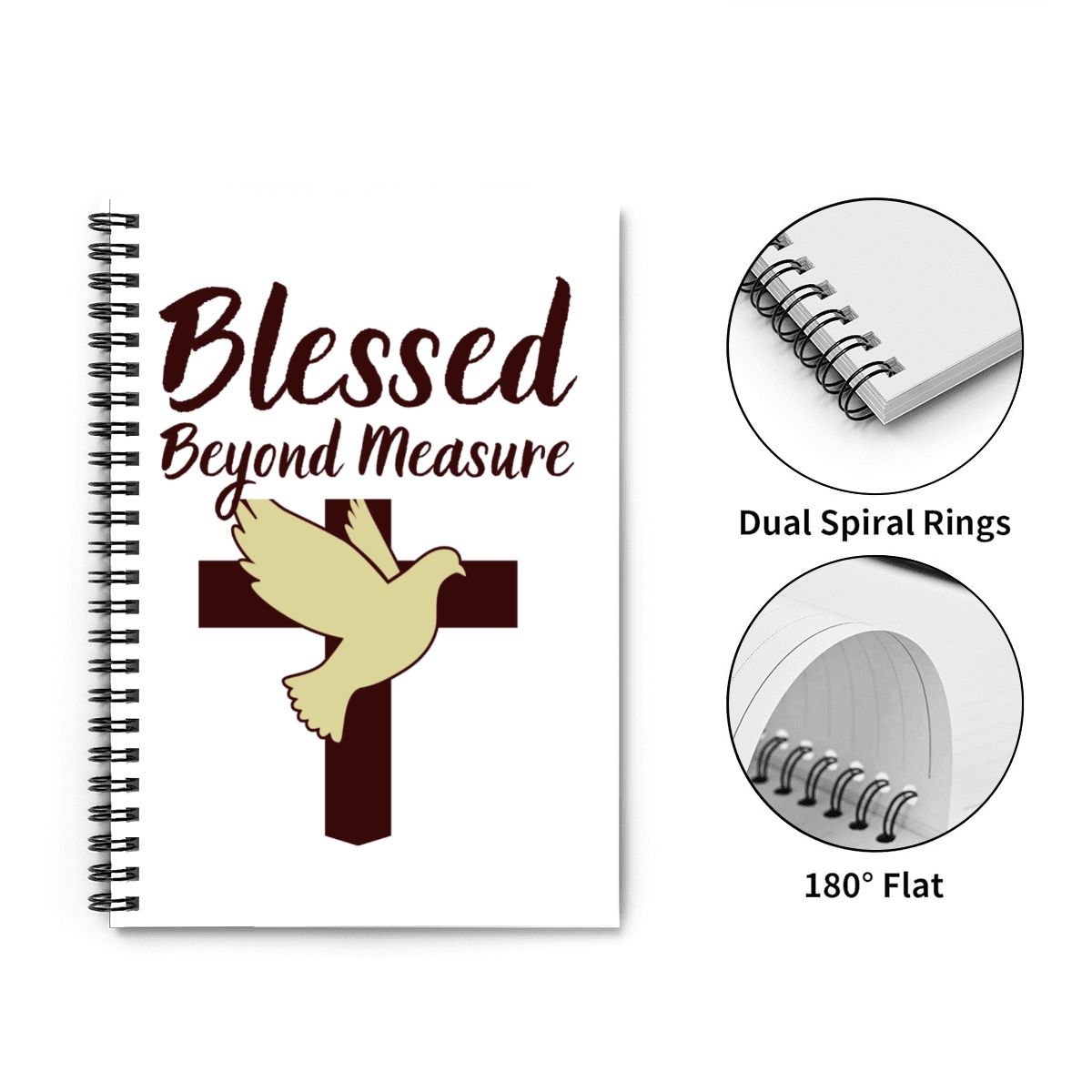 Blessed Beyond Measure Spiral Journal