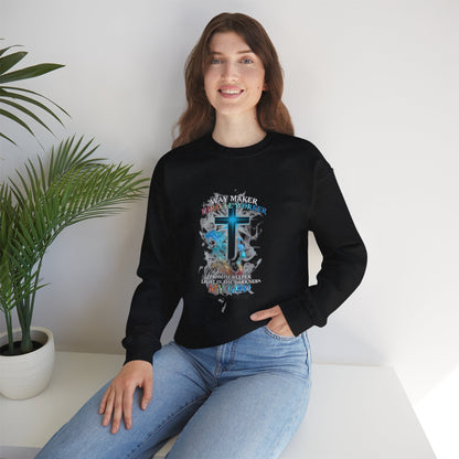 Way Maker Miracle Worker Unisex Crewneck Sweatshirt