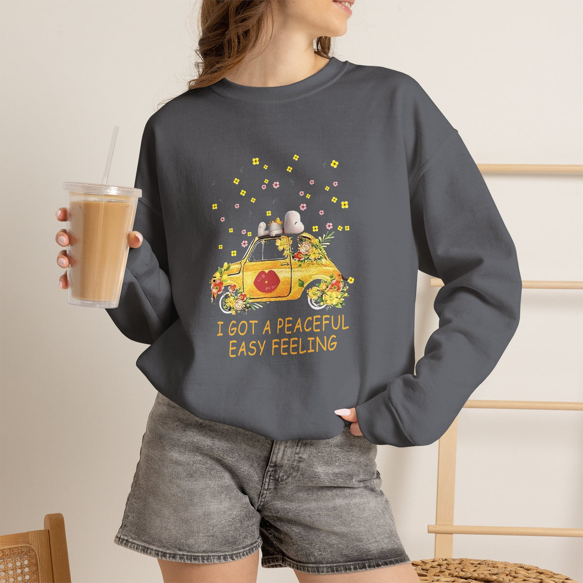 I've Got a Peaceful Easy Feeling Unisex Crewneck Sweatshirt