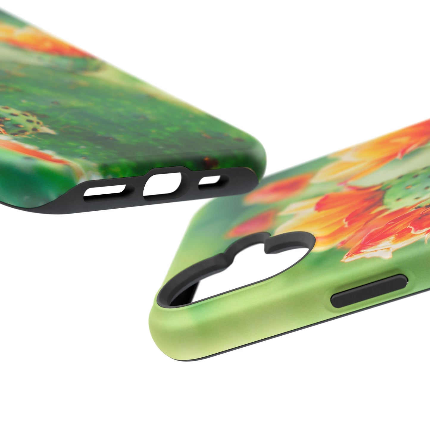 Cactus Bloom Phone Case — Impact-Resistant Floral iPhone Cover