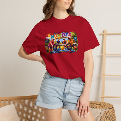 Age Is Just a Number Pickleball Tee Shirt