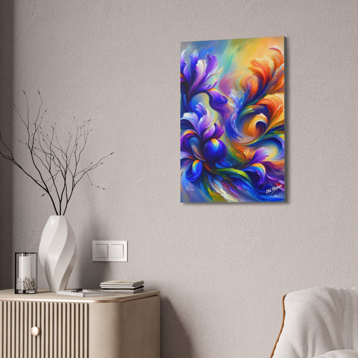 Iris Symphony #1 Canvas Art
