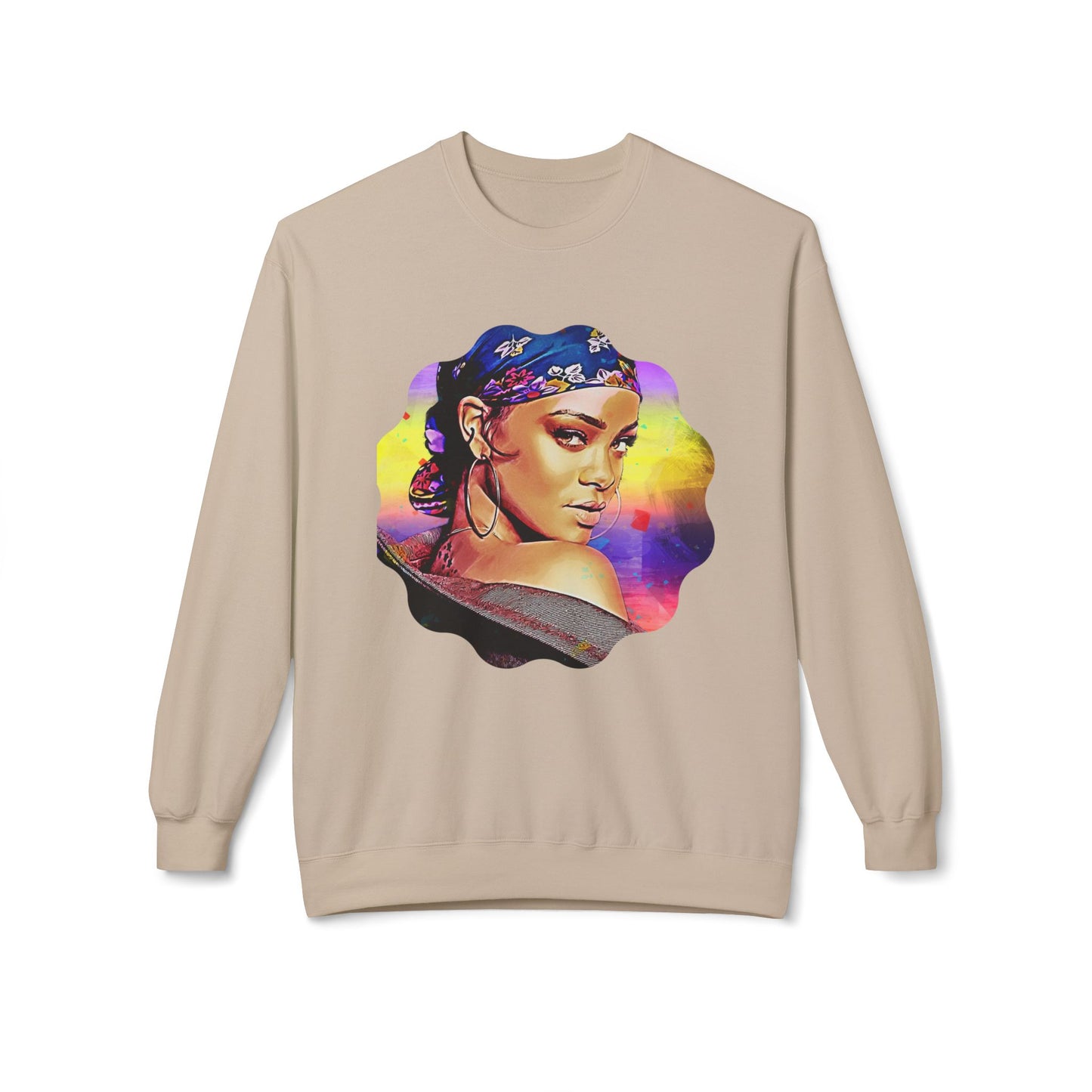 Gypsy Girl Unisex Softstyle Fleece Crewneck Sweatshirt