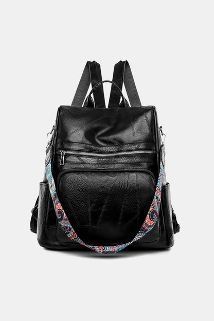 PU Leather Backpack