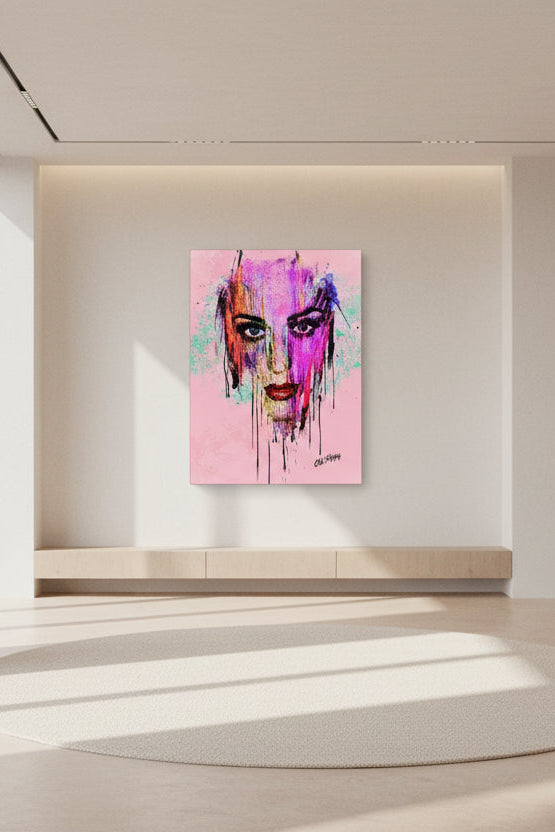 Drift Muse AI Canvas Wall Art by Old Hippy
