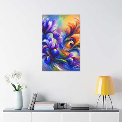 Iris Symphony #1 Canvas Art