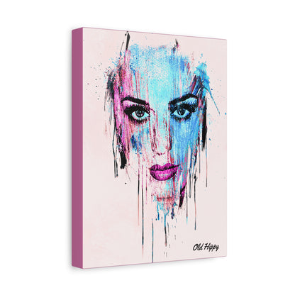 Electric Gaze Canvas Wall Art