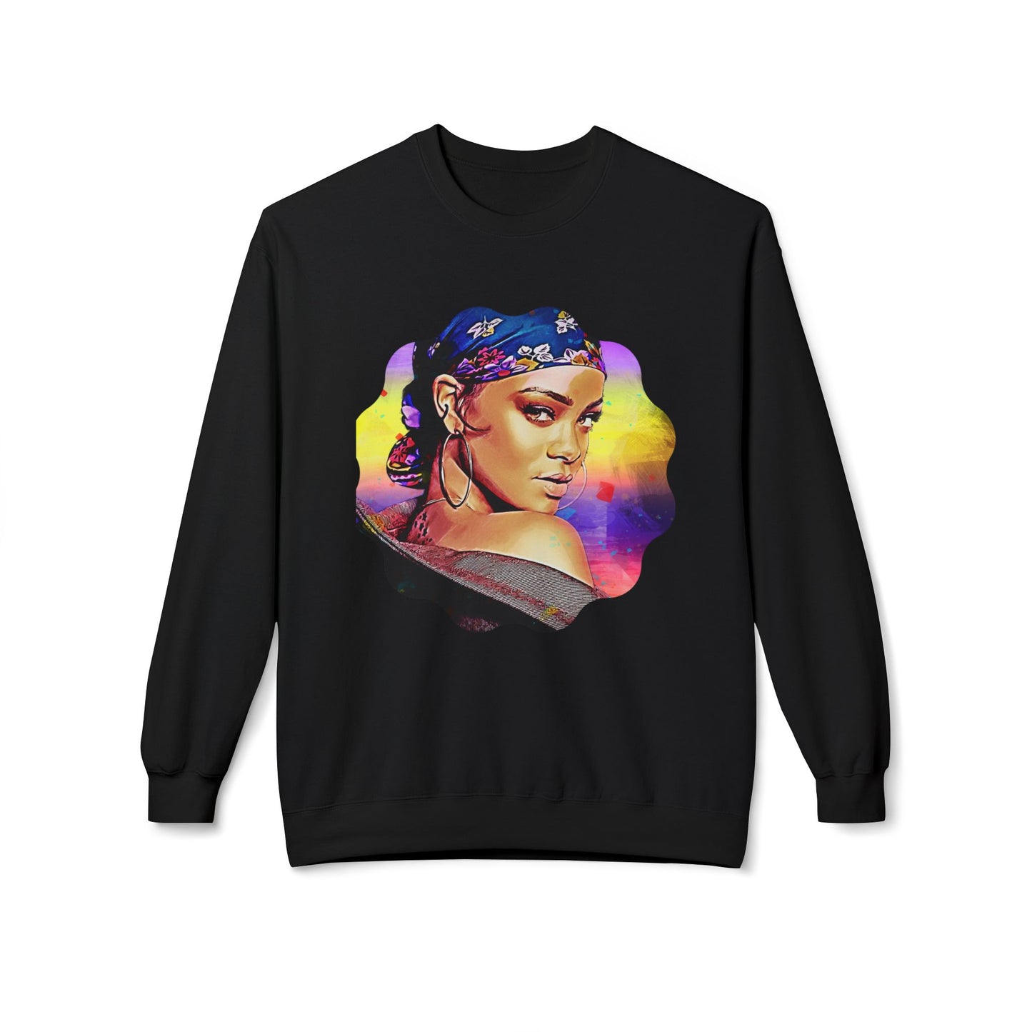 Gypsy Girl Unisex Softstyle Fleece Crewneck Sweatshirt