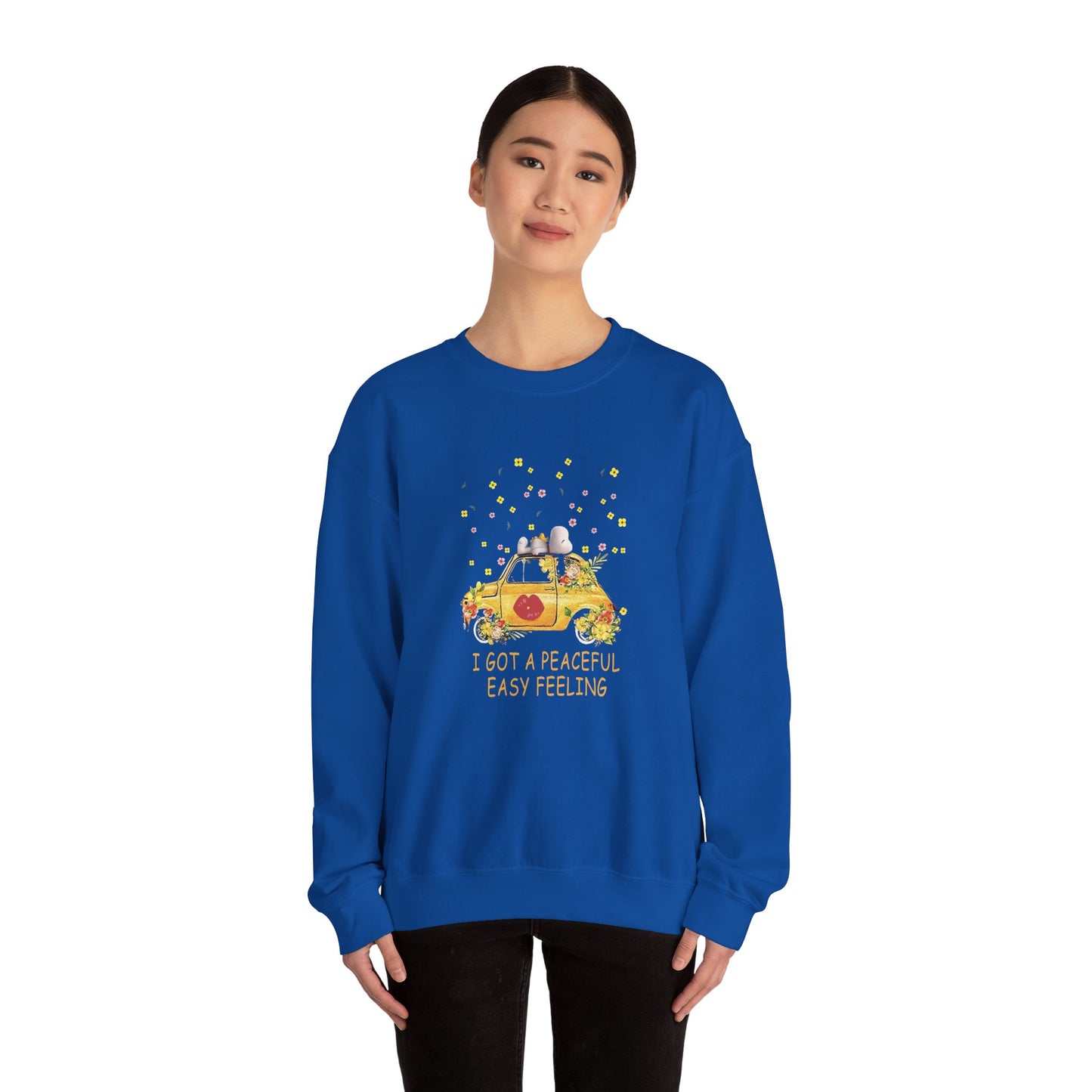 I've Got a Peaceful Easy Feeling Unisex Crewneck Sweatshirt