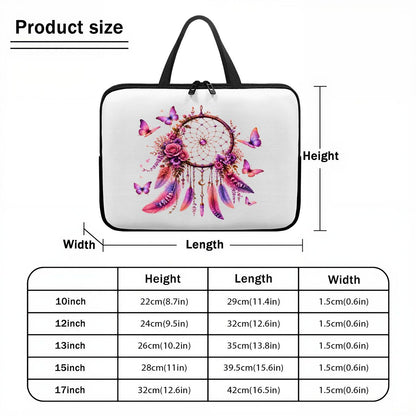 Laptop Bag dream catcher with Handle and shoulder strap