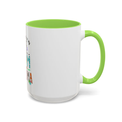 Mom and Grandma Colorful Ceramic Mug — "The Best Part of My Life is Being a Mom and Grandma" (11oz/15oz)