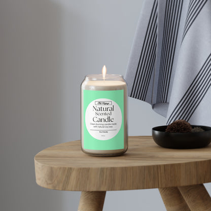 Natural Scented Soy Candle 13.75oz — Clean-Burning Eco-Friendly Candle