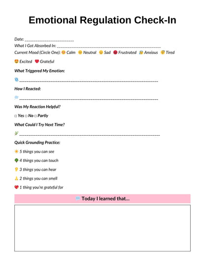 ADHD Balanced Mind Planner