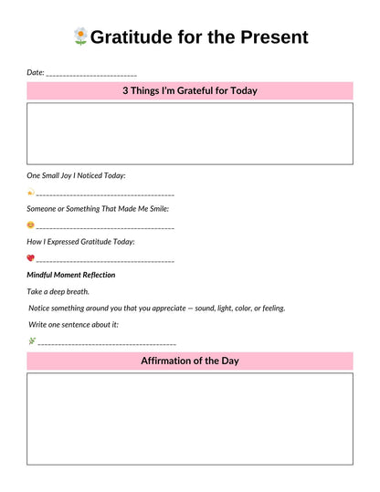 ADHD Balanced Mind Planner