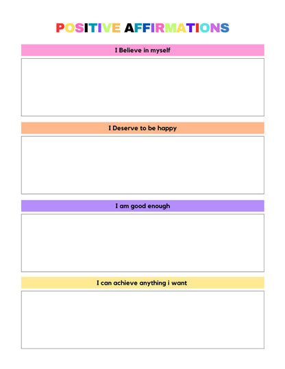 ADHD Planner for Children