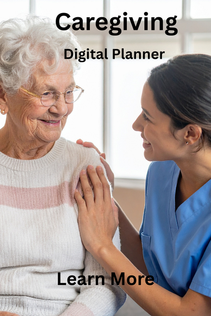 Caregiver Planner – A Gentle Guide for those who give so much