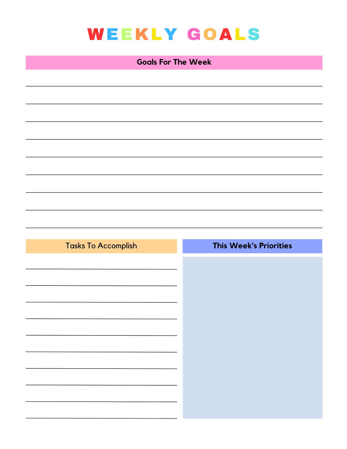 ADHD Planner for Children