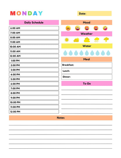 ADHD Planner for Children