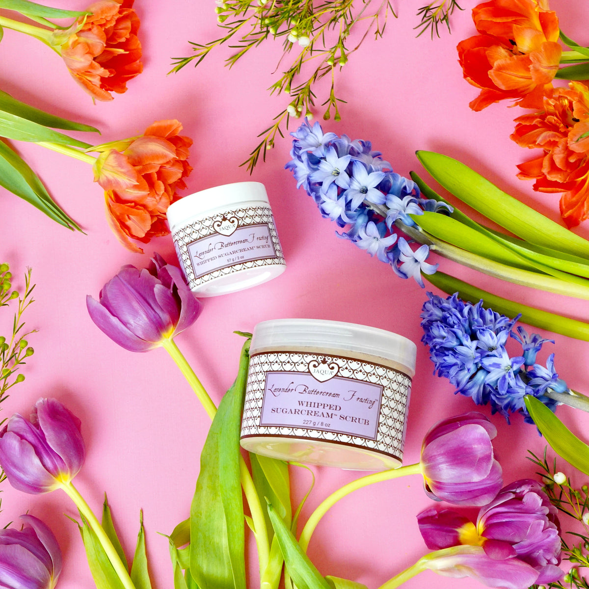 Lavender Buttercream Frosting Travel Size Sugar Scrub