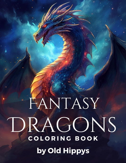 Fantasy Dragons Coloring Pages