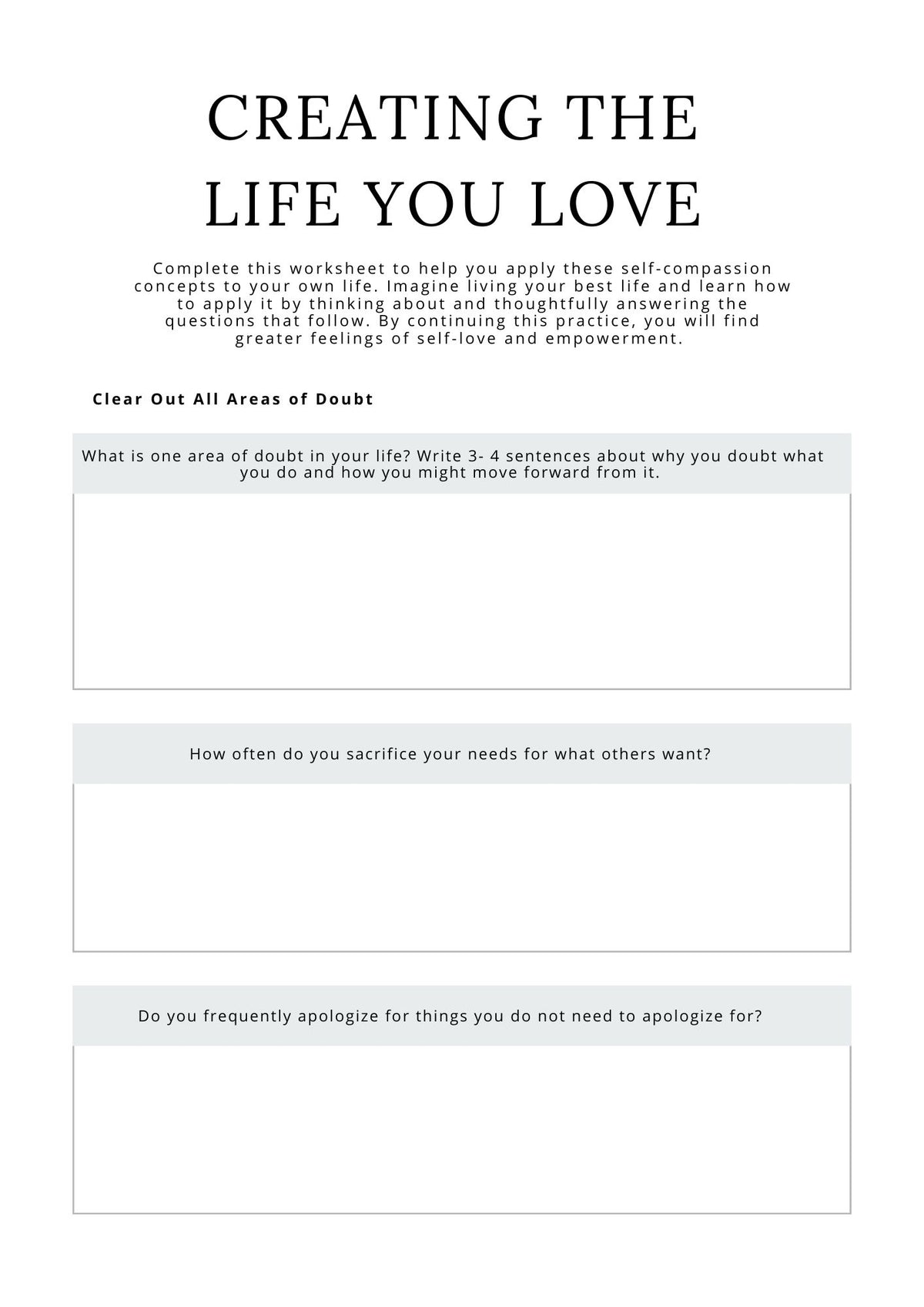 Finding Your Passion Journal