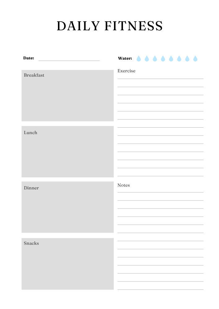 Fitness Planner