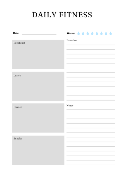 Fitness Planner