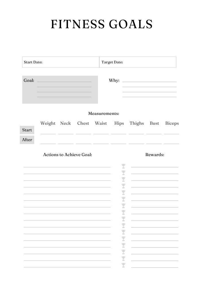 Fitness Planner