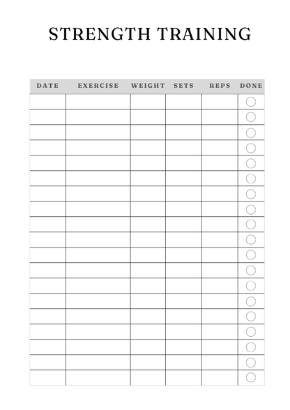Fitness Planner