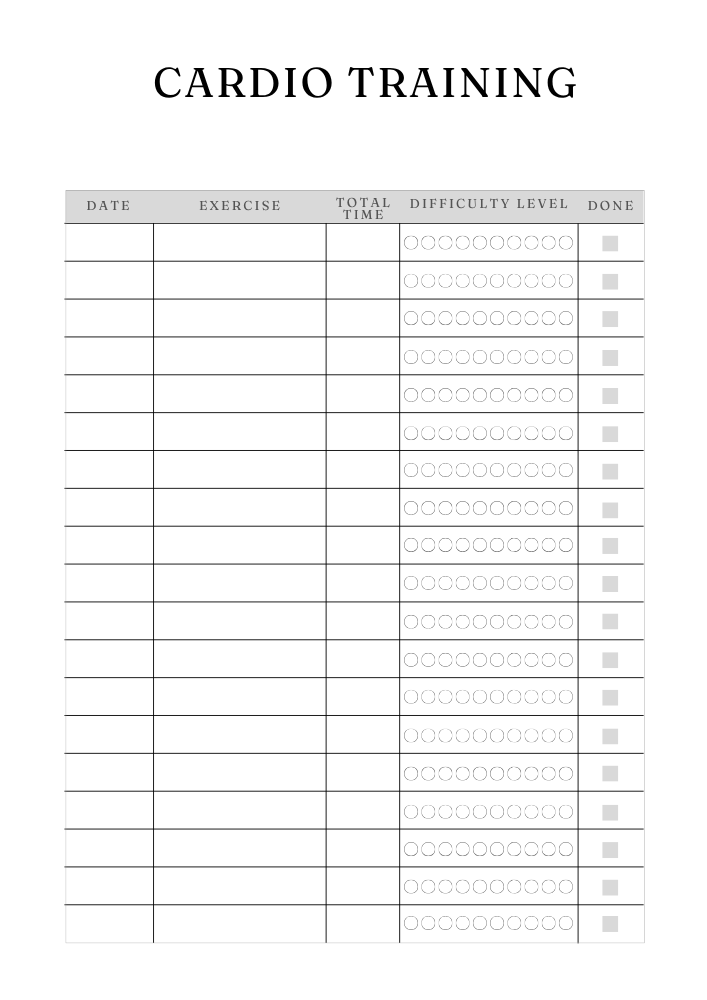 Fitness Planner