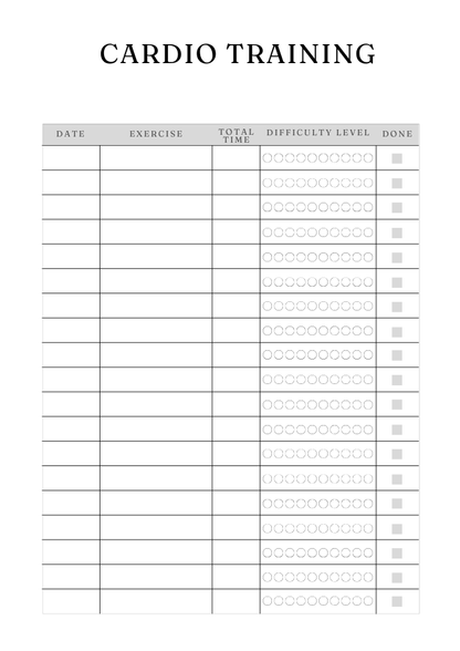 Fitness Planner