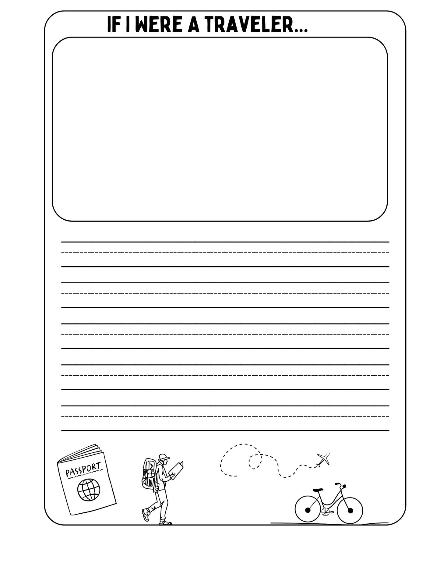If I Were A...: STORIES FOR KIDS TO WRITE by Wanda Robinson