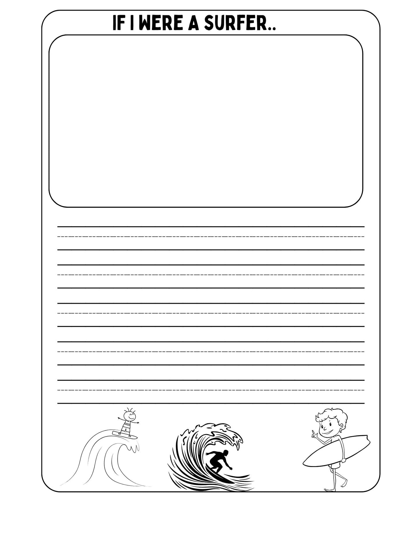 If I Were A...: STORIES FOR KIDS TO WRITE by Wanda Robinson