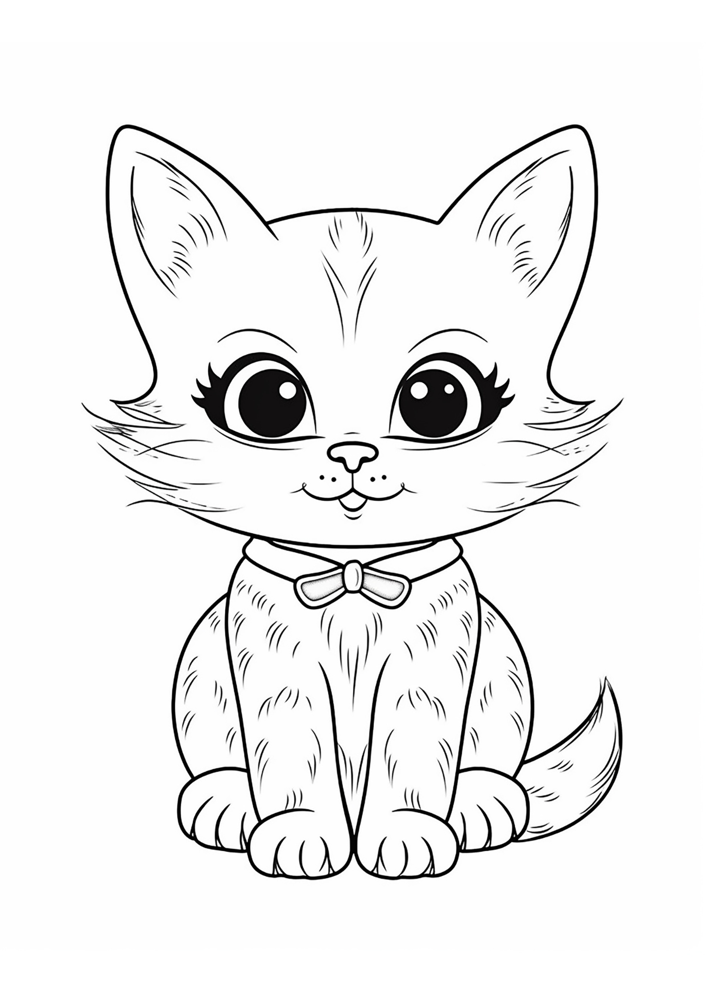 Kittens Coloring Pages