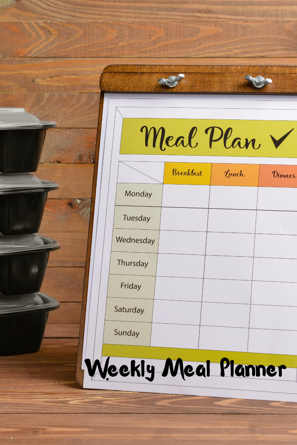 Weekly Meal Planner