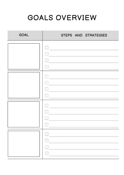 Personal Growth Planner