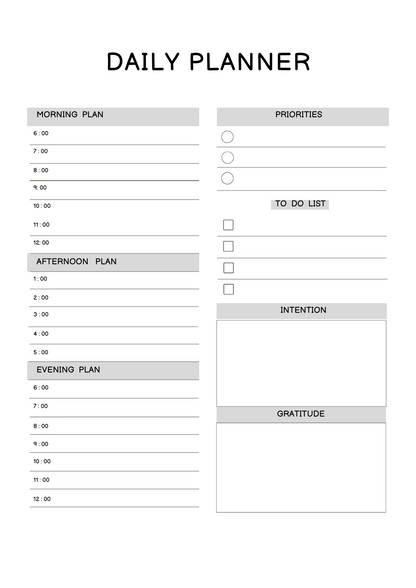 Personal Growth Planner