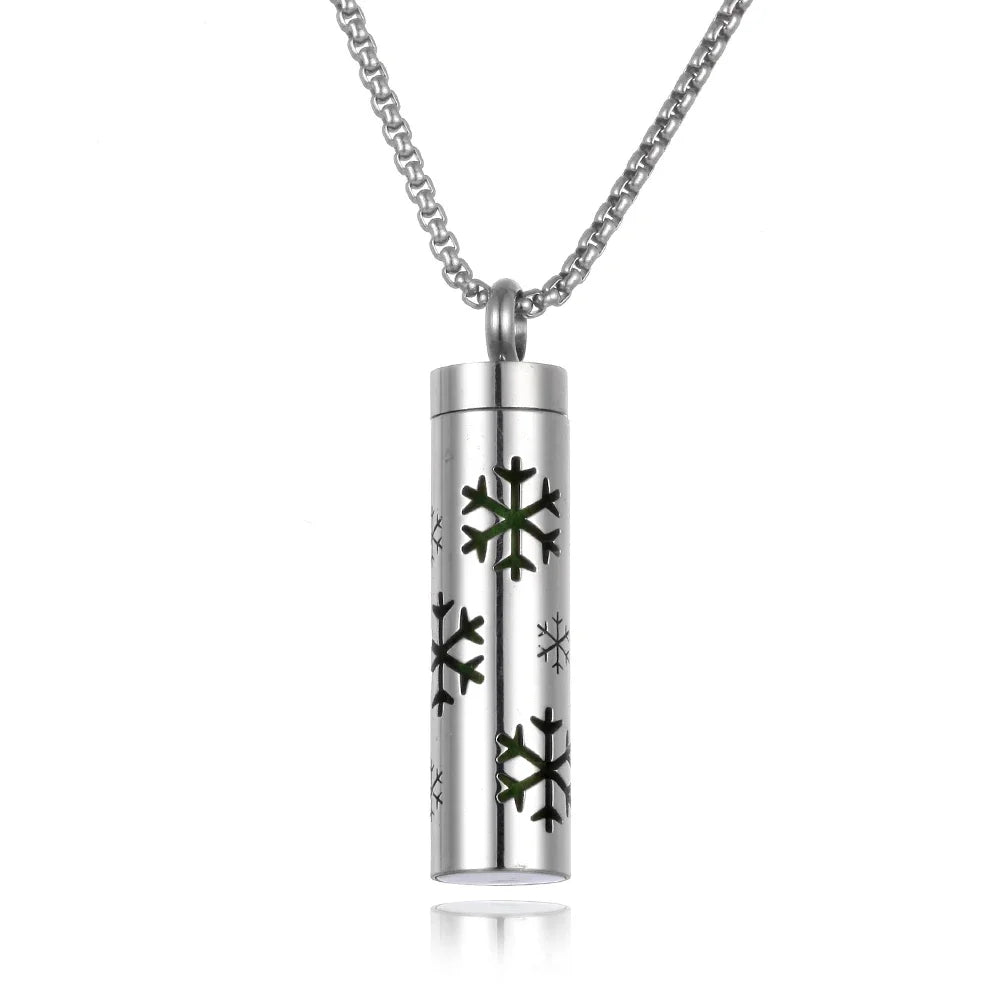 Stainless Steel Aromatherapy Necklace Diffuser Pendant