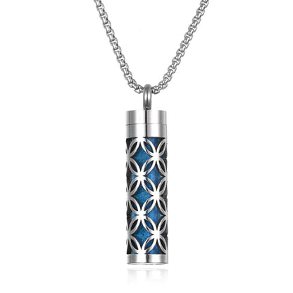 Stainless Steel Aromatherapy Necklace Diffuser Pendant