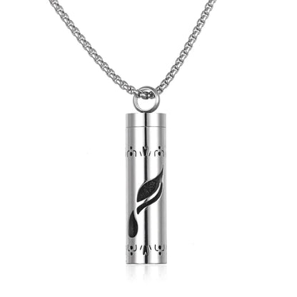 Stainless Steel Aromatherapy Necklace Diffuser Pendant