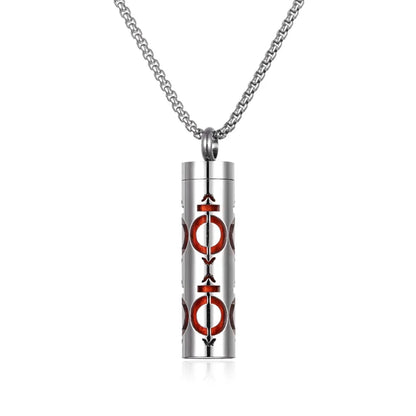 Stainless Steel Aromatherapy Necklace Diffuser Pendant