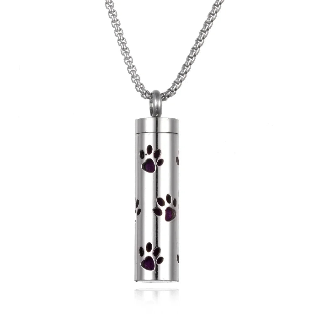 Stainless Steel Aromatherapy Necklace Diffuser Pendant