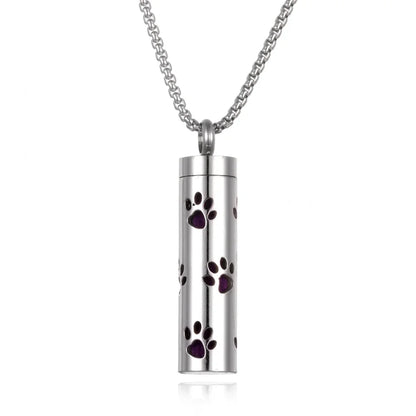Stainless Steel Aromatherapy Necklace Diffuser Pendant