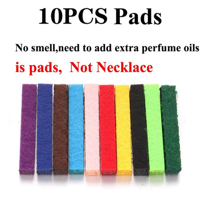 Stainless Steel Aromatherapy Necklace Diffuser Pendant